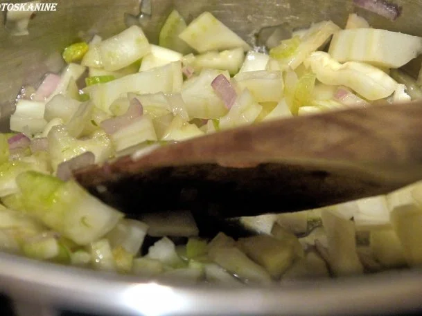 Skrei-Kotelett auf Linsen-Fenchel-Apfel-Gemüse und Gremolata-Pesto - Rezept - Bild Nr. 10