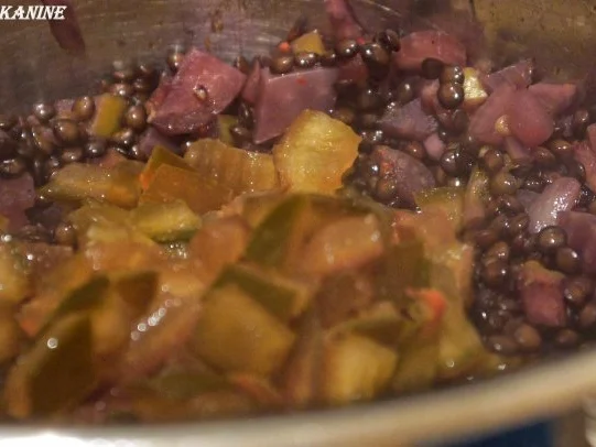 Skrei-Kotelett auf Linsen-Fenchel-Apfel-Gemüse und Gremolata-Pesto - Rezept - Bild Nr. 17