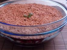 Nachtisch/Dessert: Eierlikör-Sahne-Creme mit Blutorangen und Kirschen - Rezept