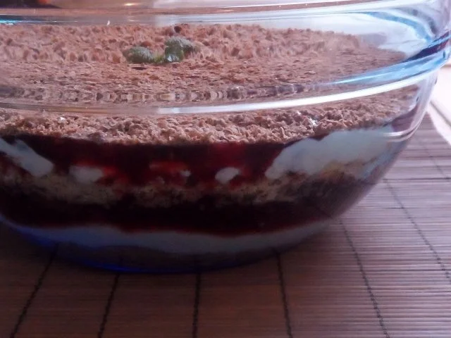 Nachtisch/Dessert: Eierlikör-Sahne-Creme mit Blutorangen und Kirschen - Rezept - Bild Nr. 14