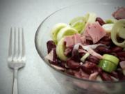 Kidneybohnen-Lauch-Salat - Rezept