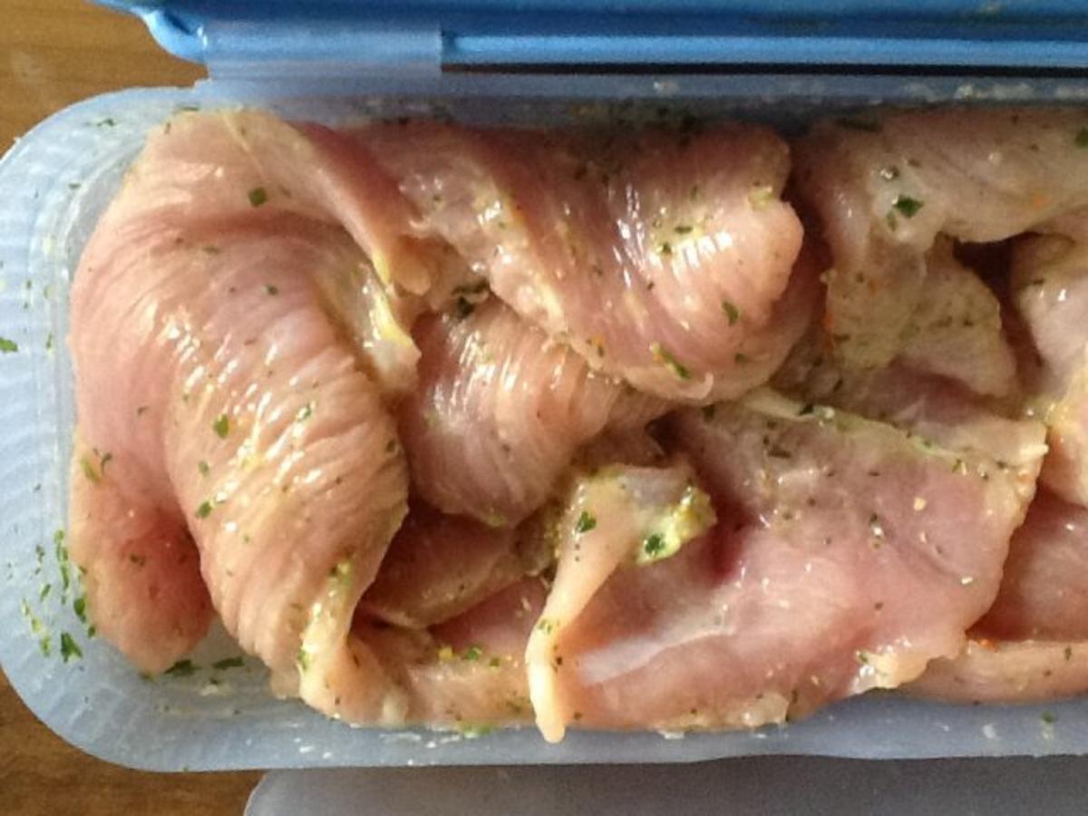 Fleischmarinade mit Zitrone Fruchtsaft und Olivenöl - Rezept mit Bild ...