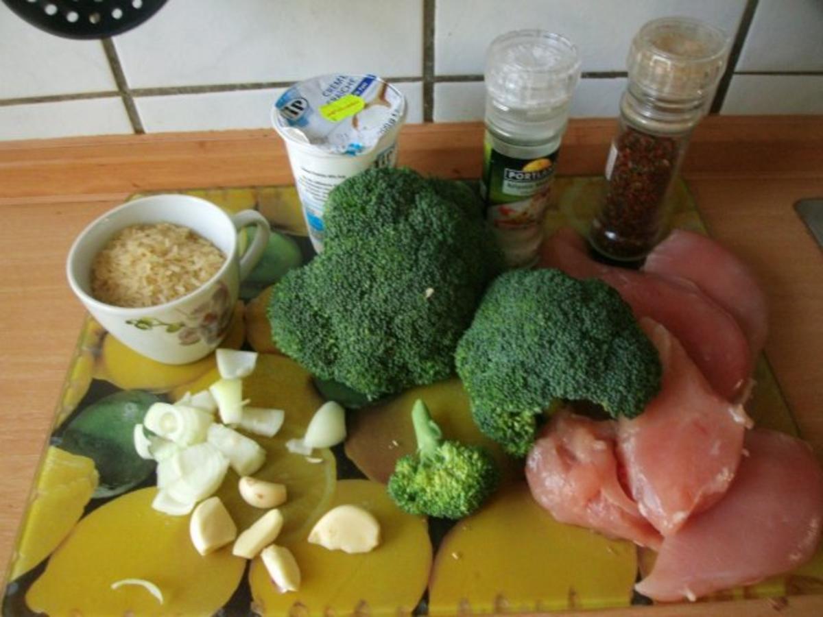 Hähnchenbrustgeschnetzeltes in Broccolirahm - Rezept - Bild Nr. 3