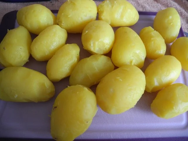 Vegan : Zwiebel - Kartoffel - Salat mit Porree - Grünkohl - Rezept - Bild Nr. 5