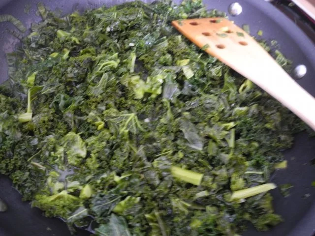 Vegan : Zwiebel - Kartoffel - Salat mit Porree - Grünkohl - Rezept - Bild Nr. 13