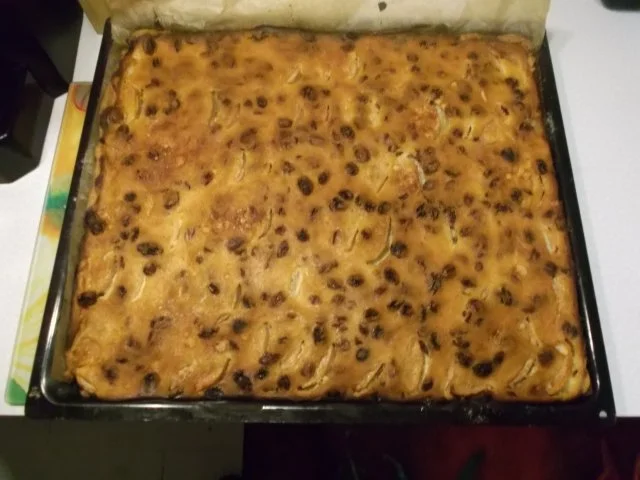 Rezept: Kuchen: Apfelkuchen mit Quark-Schmand-Guss Kuchen: Apfelkuchen mit Quark-Schmand-Guss - Rezept