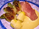 Gebratener Römersalat ... - Rezept