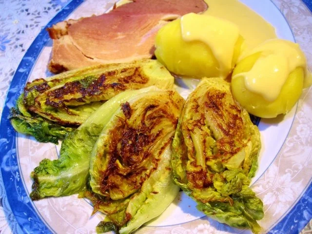 Gebratener Römersalat ... - Rezept - Bild Nr. 5