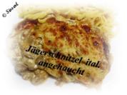 Jägerschnitzel ital. angehaucht - Rezept