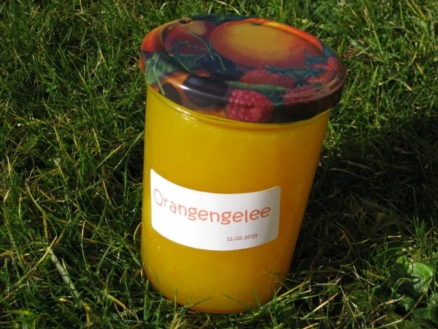 Orangengelee - Rezept