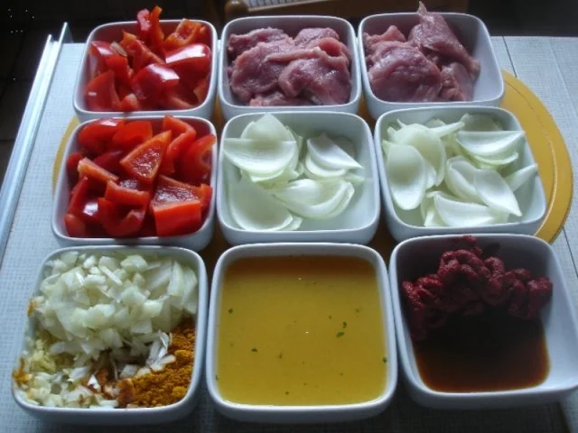 Schweinefiletschaschlik mit Reis und selbstgemachter Currysauce - Rezept - Bild Nr. 5