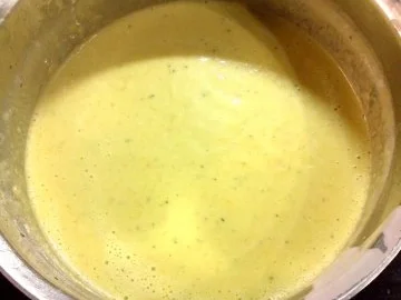 gelbe Paprika-Avocado-Suppe mit zweierlei Topping - Rezept - Bild Nr. 4