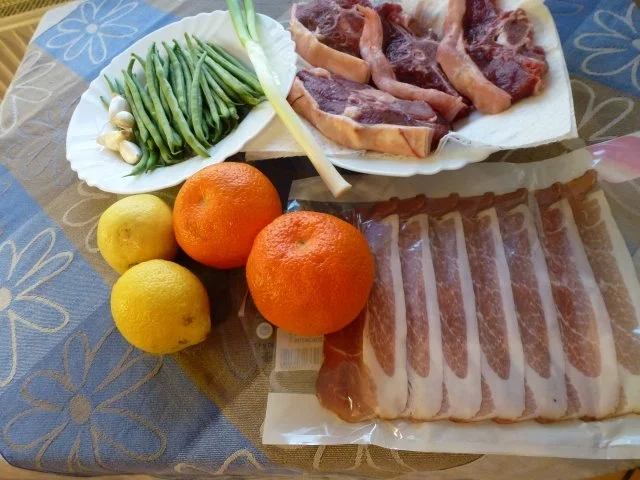 Rezept: Schwarzwälder Bohnenpäckchen zu marinierten NT Lammkotelette Bild Nr. 2 Schwarzwälder Bohnenpäckchen zu marinierten NT Lammkotelette - Rezept - Bild Nr. 2