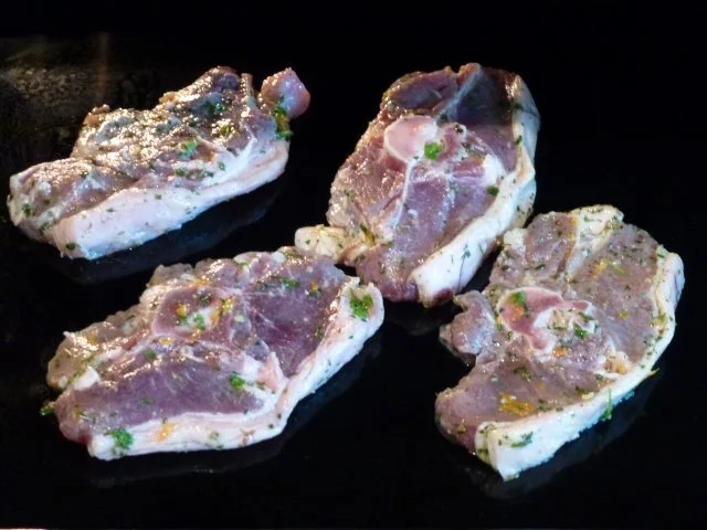 Rezept: Schwarzwälder Bohnenpäckchen zu marinierten NT Lammkotelette Bild Nr. 4 Schwarzwälder Bohnenpäckchen zu marinierten NT Lammkotelette - Rezept - Bild Nr. 4