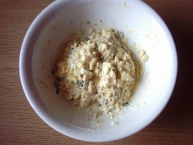 Eiersalat auf Partypumpernickel - Rezept - Bild Nr. 4