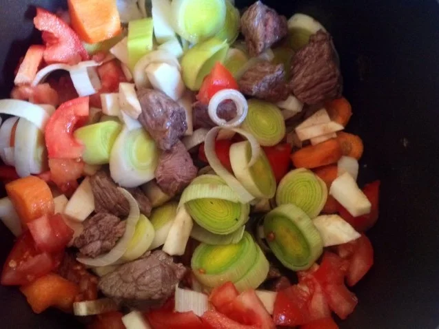 Gulasch mit Weintrauben - Rezept - Bild Nr. 4