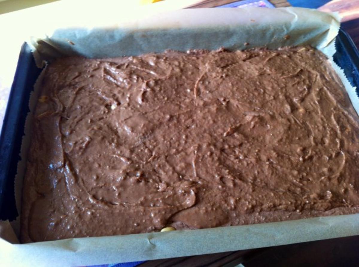 Erdnussbrownies - Rezept - Bild Nr. 3