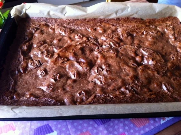 Rezept: Erdnussbrownies Bild Nr. 4 Erdnussbrownies - Rezept - Bild Nr. 4
