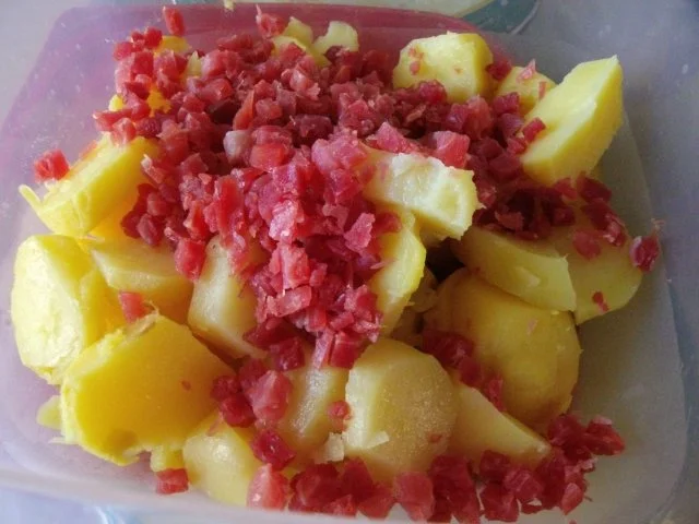 Rezept: mexikanischer Kartoffelsalat Bild Nr. 3 mexikanischer Kartoffelsalat - Rezept - Bild Nr. 3