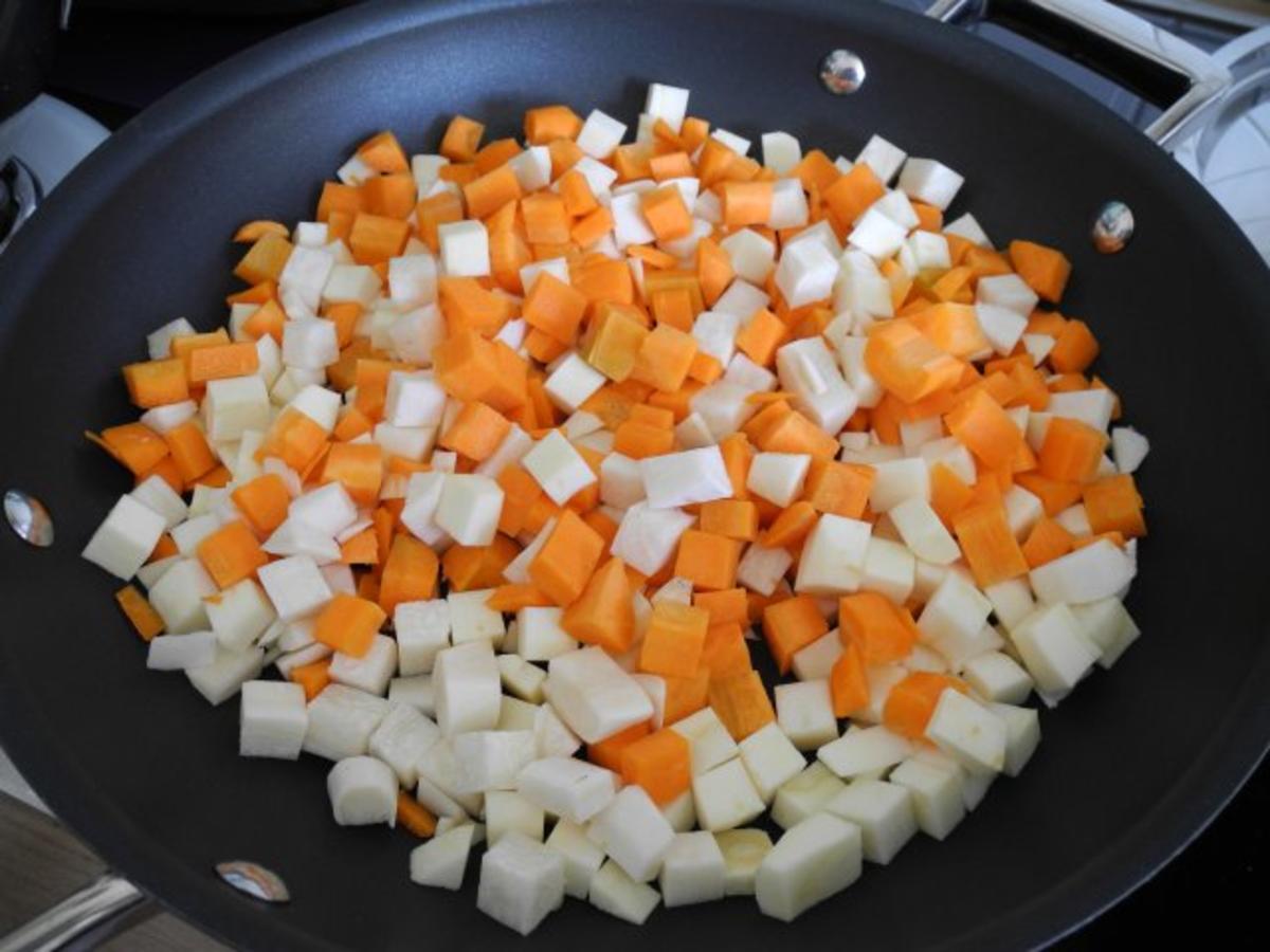 Vegan : Erbsen - Gemüsesuppe mit Vleisch - Rezept - Bild Nr. 8