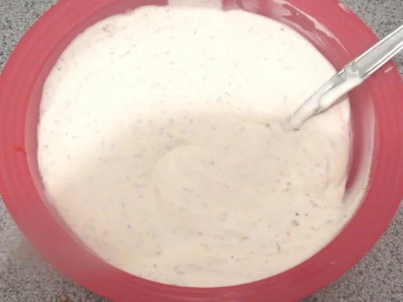 Auflauf: Hirtentopf unter einer Creme fraiche - Haube - Rezept - Bild Nr. 4