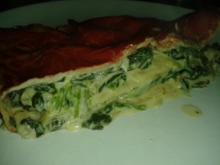 Lasagne mit Spinat - Rezept