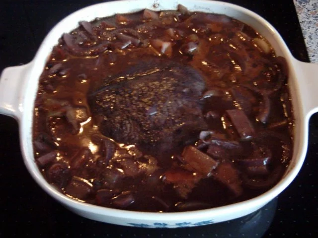 Rezept: Sauerbraten mit Semmelknödel Bild Nr. 6 Sauerbraten mit Semmelknödel - Rezept - Bild Nr. 6