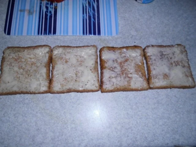 Überbackenes Schinken-Brot - Rezept - Bild Nr. 6