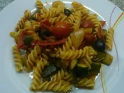 Rezept: Mediterranes Gemüse mit Nudeln Mediterranes Gemüse mit Nudeln - Rezept