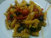 Mediterranes Gemüse mit Nudeln - Rezept