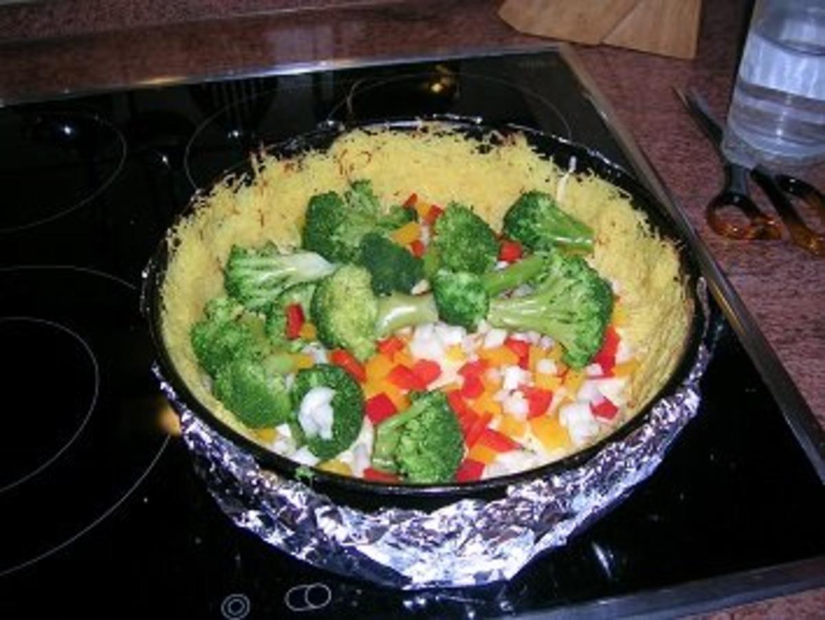 Brokkoli-Kartoffel-Quiche (vegetarische Küche) - Rezept - Bild Nr. 9