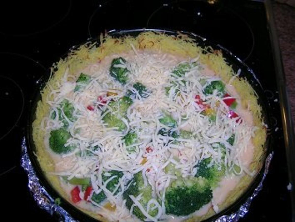 Brokkoli-Kartoffel-Quiche (vegetarische Küche) - Rezept - Bild Nr. 12