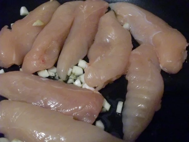 Hähncheninnenfilets in Käsesoße - Rezept - Bild Nr. 4