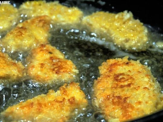 Verschärfte Hähnchennuggets, rauchige Kartoffeln und Pimentos de Padron - Rezept - Bild Nr. 14