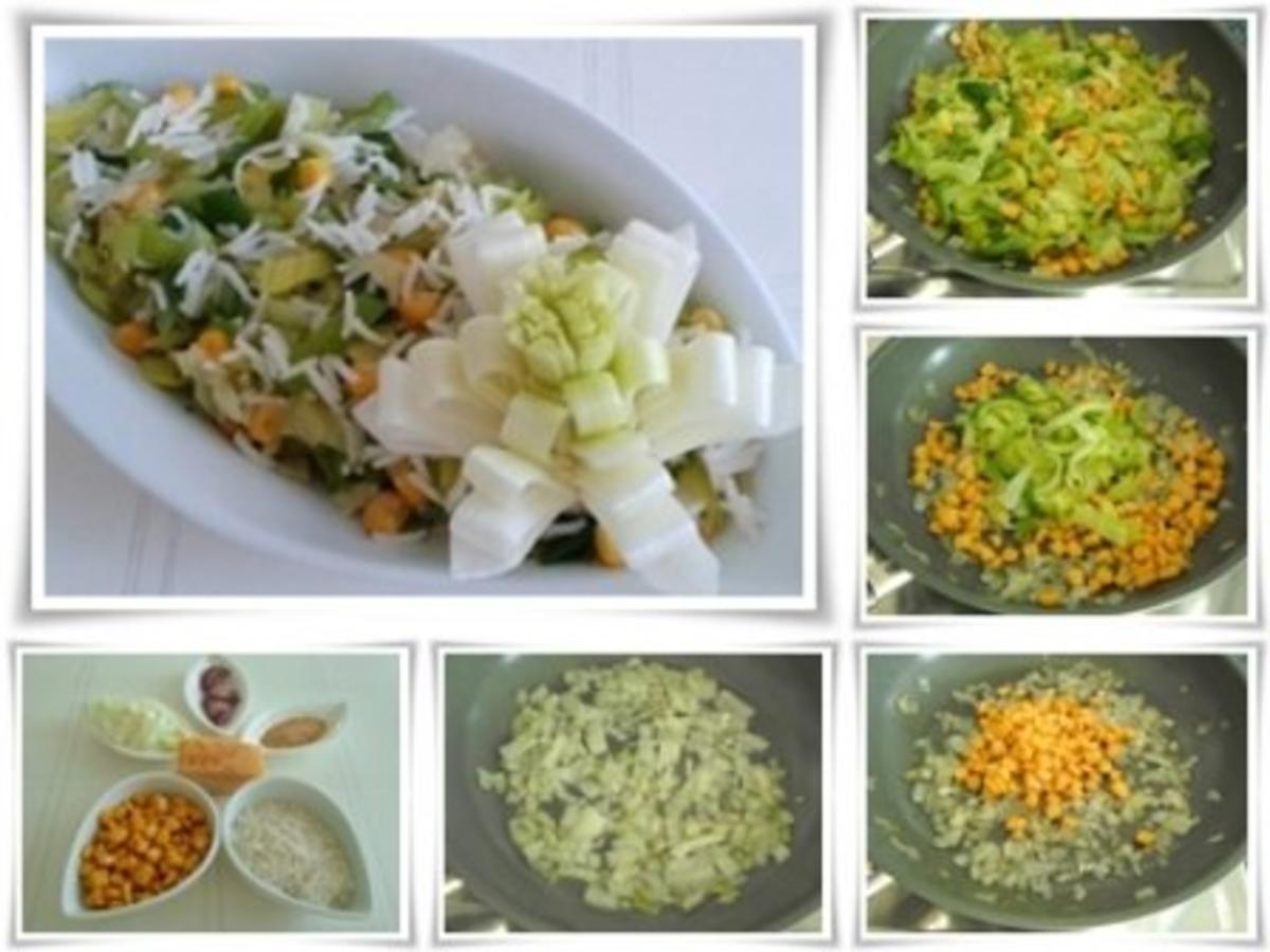 ❀Bunte Gemüse-Reispfanne zum Valentinstag❀ - Rezept - Bild Nr. 3
