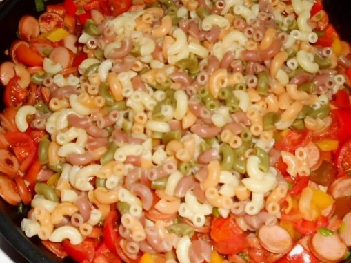 Rezept: Bunte Würstchen-Pfanne Bild Nr. 10 Bunte Würstchen-Pfanne - Rezept - Bild Nr. 10