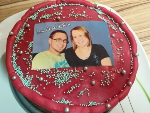 ❀ Valentinstags-Schokotorte ❀ - Rezept