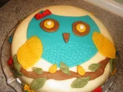 Eulen- Marzipantorte - Rezept