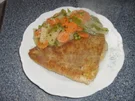 Fisch mit Rahmgemüse - Rezept