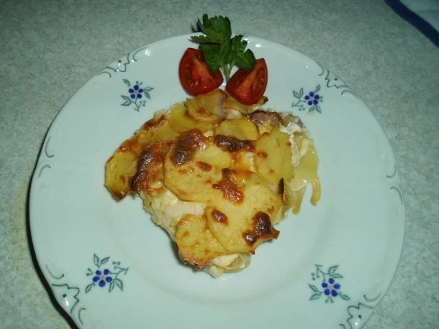 Rezept: Aufläufe: Pikanter Kartoffel-Auflauf Aufläufe: Pikanter Kartoffel-Auflauf - Rezept