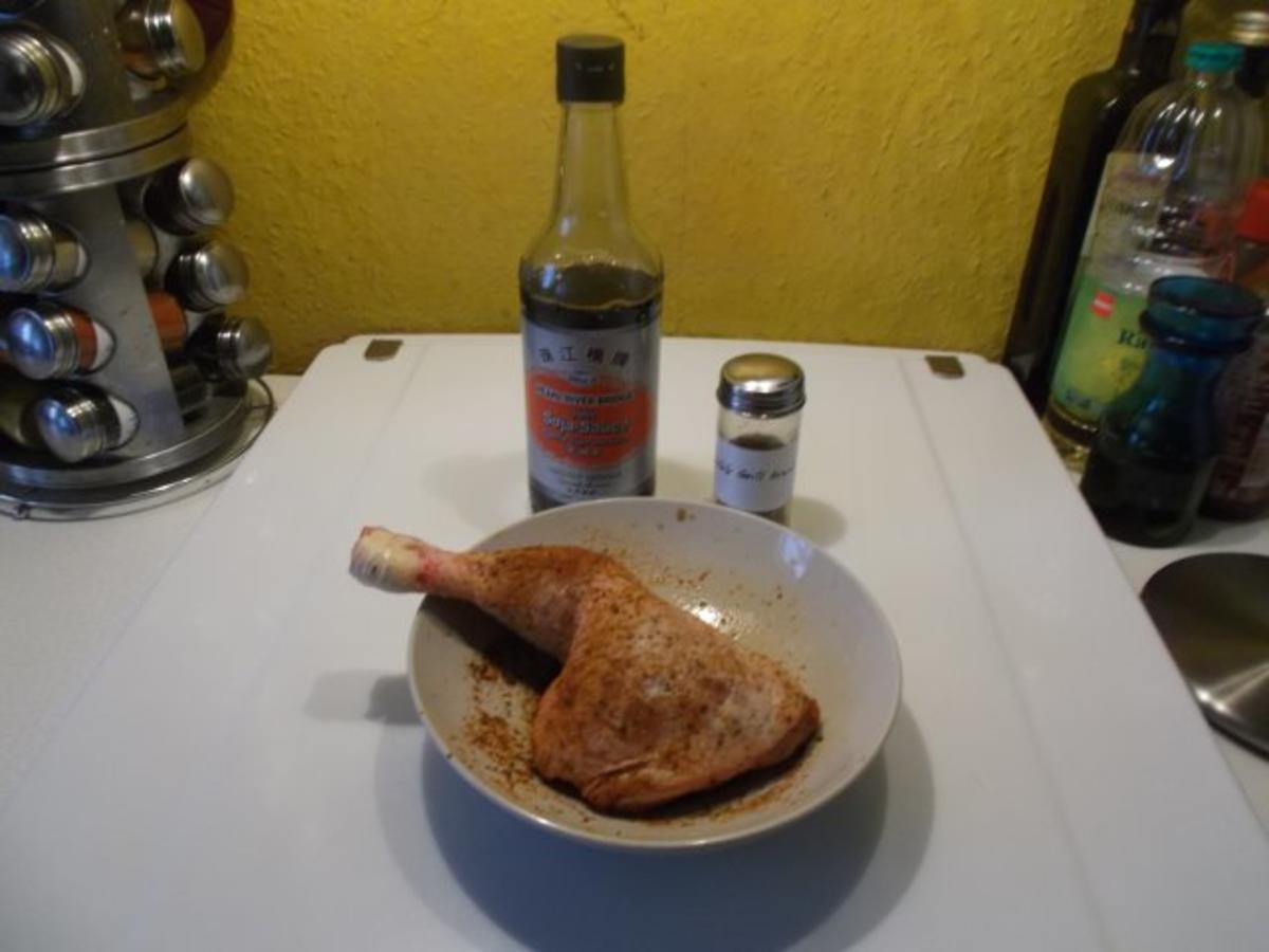 Geflügel: Karibisches Hähnchen mit Ofengemüse - Rezept - kochbar.de