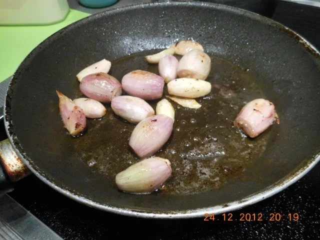 Hauptgericht: Rinderfiletsteaks mit Portweinschalotten und Steinpilz- Pürree - Rezept - Bild Nr. 2