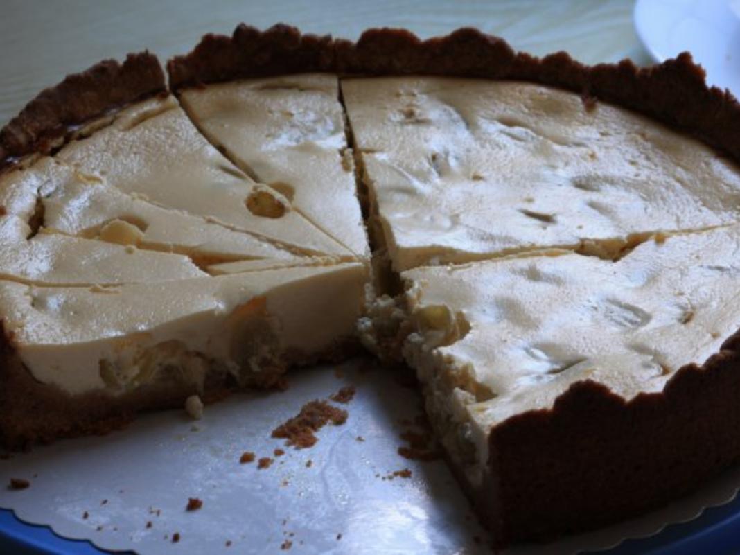Kuchen: Käse Mandel Kuchen mit Weintrauben - einfach - von widder1987