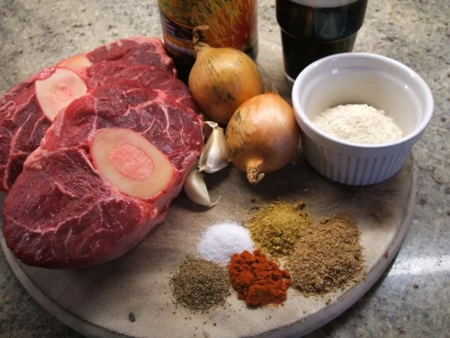 Fleisch: Geschmorte Beinscheiben mit Zwiebelmarmelade - Rezept - Bild Nr. 2