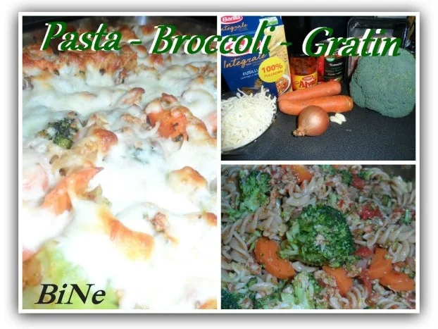 BiNe` S PASTA - BROCCOLI - GRATIN - Rezept