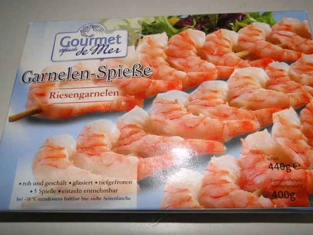 Garnelen und Tintenfischringe, gebraten in Knoblauch-Kräuter-Butter-Sauce - Rezept - Bild Nr. 4