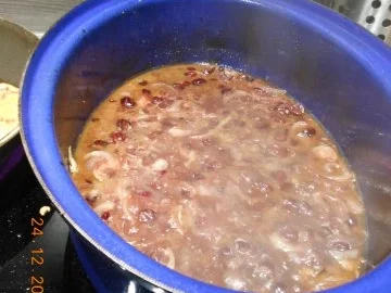 Geflügel/ Wild: Entenkeulen an Cranberrysauce mit  Kartoffelplätzchen - Rezept - Bild Nr. 3