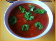 Tomaten-Mett-Gemüsesuppe - Rezept
