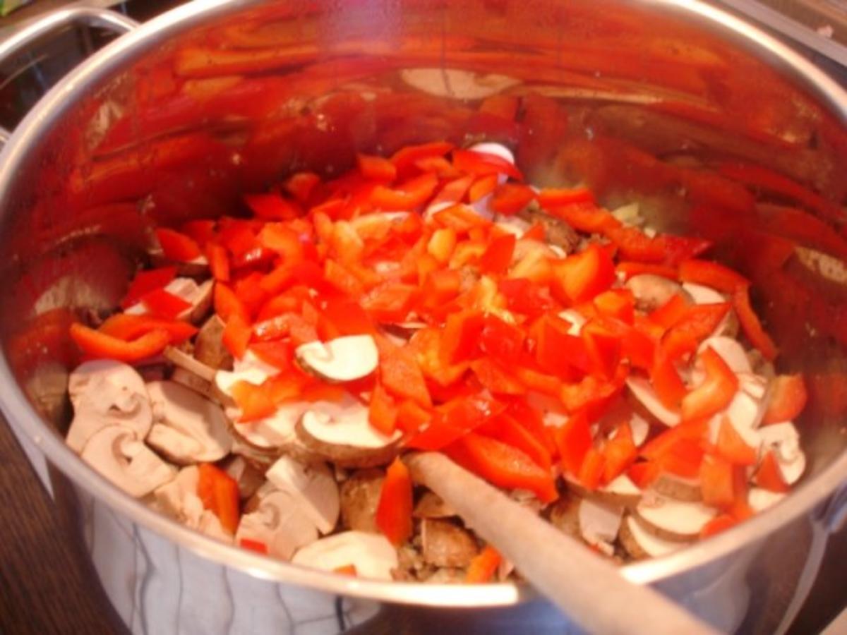 Tomaten-Mett-Gemüsesuppe - Rezept - Bild Nr. 5