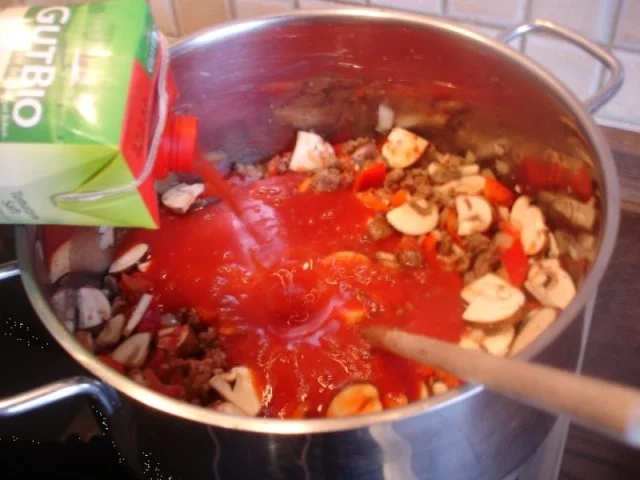 Tomaten-Mett-Gemüsesuppe - Rezept - Bild Nr. 8